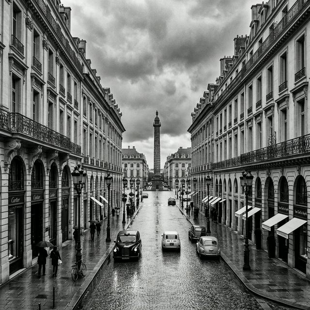 Map location showing L'Essence at 12 Rue de la Paix, Paris